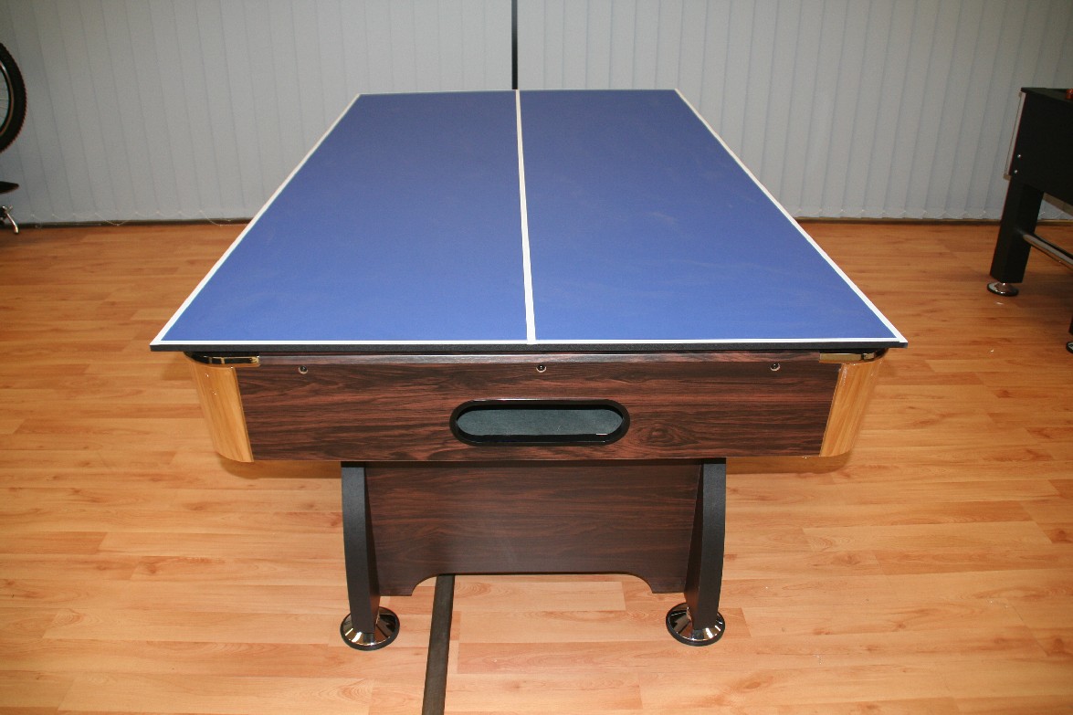 PUB SIZE POOL TABLE 8FT SNOOKER BILLIARD TABLE BLUE